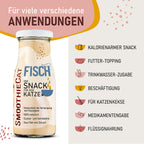 Usages du smoothie : topping, eau de boisson, médicaments, biscuits