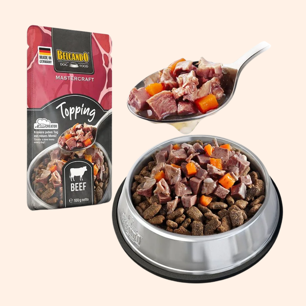 Topper bœuf & carottes pour chien – Belcando Mastercraft