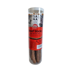 Tube SANA Beef Sticks transparent rempli de bâtonnets