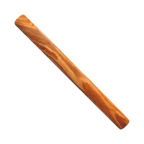 Bâton de bois d'olivier veiné, une pièce