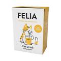 Brique blanche et jaune FELIA, chat roux dessiné avec paille