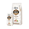 Grand et petit sacs blancs à bandeau marron Fresh Turkey