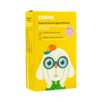 Boîte jaune Canumi Natural Green Lipped Mussel, chien à lunettes