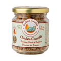 Bocal Cooka's Cookies Chicken Crumble, étiquette illustrée