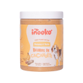 Pot orangé inooko Banana n'Nuts, dessin de chien et bananes