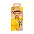 Boîte Soopa Dental Sticks banane et beurre de cacahuète jaune
