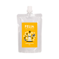 Gourde Felia Lieblingscreme étiquette jaune