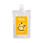 Gourde Felia Lieblingscreme étiquette jaune