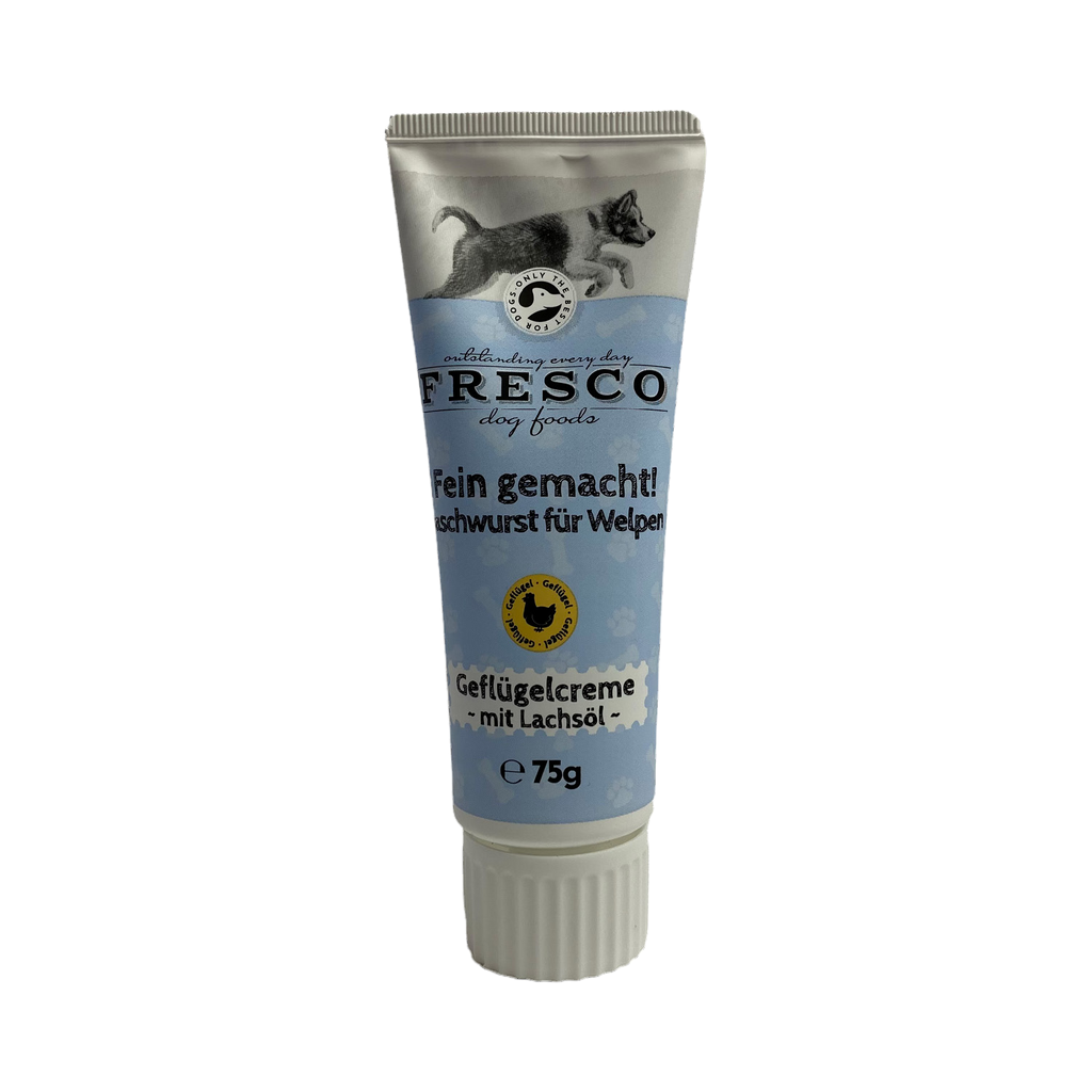 Tube Fresco Fein gemacht! bleu clair de 75 g, vu de face