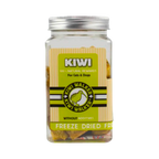 Bocal Kiwi Walker étiquette verte fruits lyophilisés