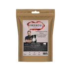 Sachet kraft Fresco avec étiquette et photo du dresseur