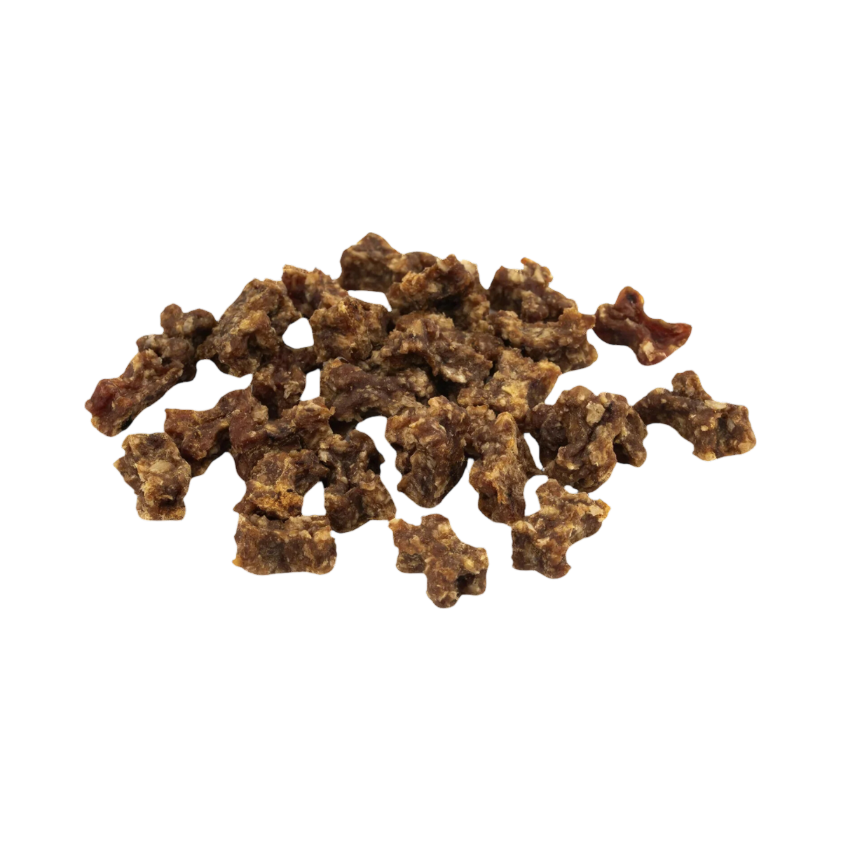 Tas de petits os séchés marron