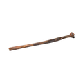 Bâton de peau de sanglier séchée, fin et long