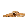 Trachées d'agneau séchées empilées