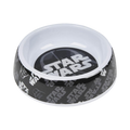 Bol noir et blanc imprimé logo STAR WARS au fond
