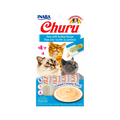 Étui Inaba Churu thon pétoncle bleu avec deux chats