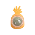 Support ananas orange garni d'une boule de cataire