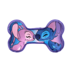 Os bleu et violet avec Stitch et Angel qui s'embrassent