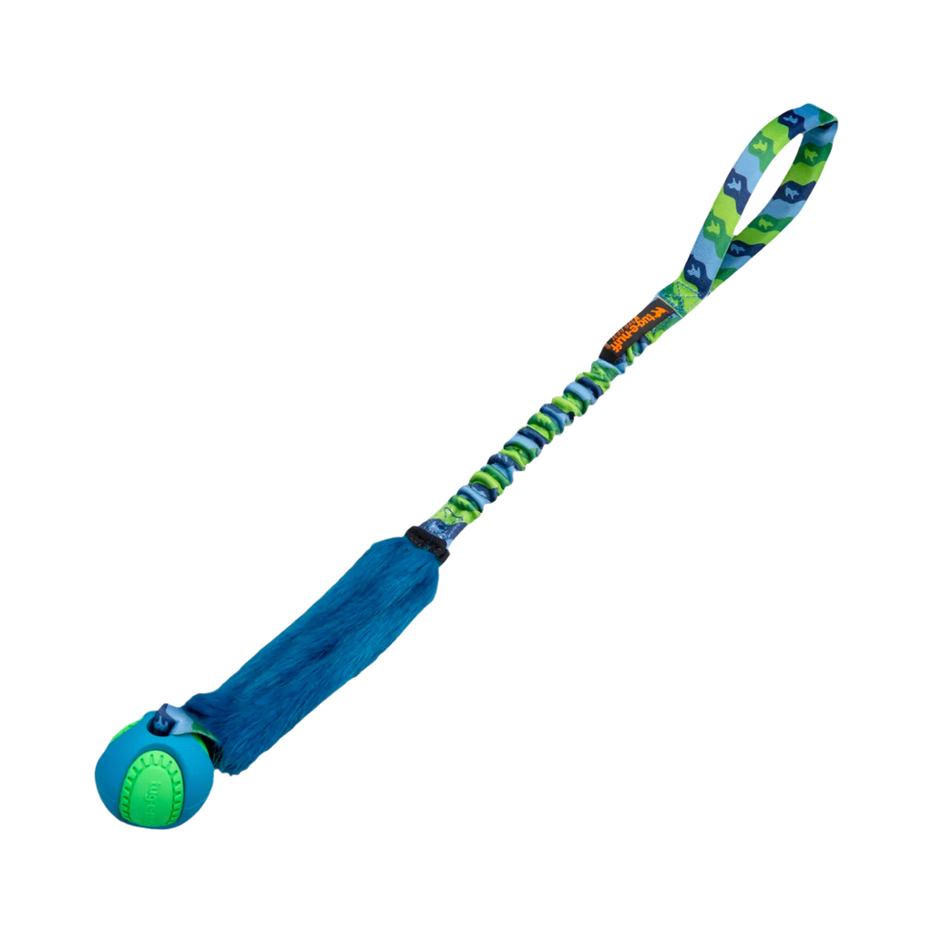 Modèle bleu marine avec balle verte et sangle camouflage