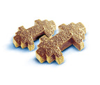 Gros plan de deux friandises Brit Care Light lapin & papaye