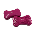 Deux petits os gonflables framboise