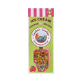 Boîte rayée rose et verte Ice Cream Chicken Berries Cooka's Cookies