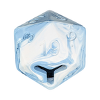 Dé transparent translucide avec ouverture en Y
