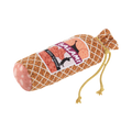 Saucisson couché dans son filet orange, cordelette dorée