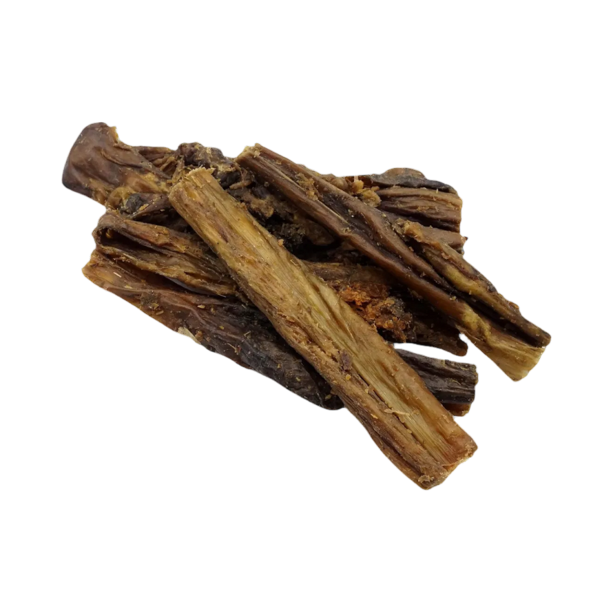 Morceaux de panse de chameau séchée en tas