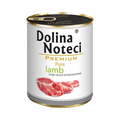 Pâtée monoprotéine Dolina Noteci Premium Pure à l'agneau – boîte 400 g