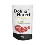 Pâtée monoprotéine Dolina Noteci Premium Pure à l'agneau – sachet 150 g