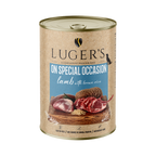 Pâtée monoprotéine Luger's On Special Occasion agneau et riz brun – boîte 400 g