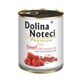 Pâtée monoprotéine Dolina Noteci Premium Pure bœuf et riz brun – boîte 400 g