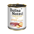 Pâtée monoprotéine Dolina Noteci Premium Pure oie et pomme – boîte 400 g