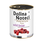 Pâtée monoprotéine Dolina Noteci Premium Pure au sanglier – boîte 800 g