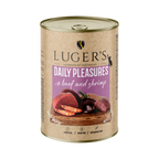 Pâtée pour chat au bœuf et aux crevettes Luger's – boîte de 185 g