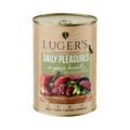 Pâtée Luger's Daily Pleasures cœurs d'oie, brocoli et petits pois – boîte 400 g