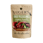 Pâtée Luger's Daily Pleasures cœurs d'oie, brocoli et petits pois – sachet 500 g