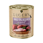 Pâtée Luger's Daily Pleasures lapin et canneberges – boîte 800 g
