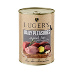 Pâtée Luger's Daily Pleasures longe de porc, pomme de terre et persil – boîte 400 g