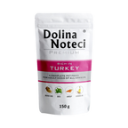 Pâtée Dolina Noteci Premium riche en dinde – sachet 150 g