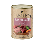 Pâtée Luger's Daily Pleasures veau et carotte – boîte 400 g