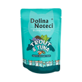 Pâtée Superfood pour chat à la truite et au thon Dolina Noteci – sachet de 85 g