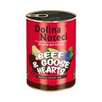 Pâtée Dolina Noteci Superfood bœuf et cœurs d'oie – boîte 400 g