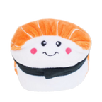 Nigiri souriant aux joues roses et bande d'algue noire