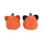 Dos des deux courges, oreilles rousses et noires