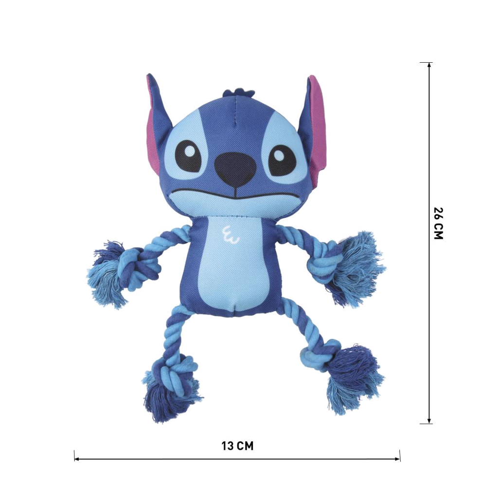Dimensions de la peluche Stitch indiquées en centimètres