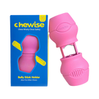 Support Chewise rose à côté de sa boîte