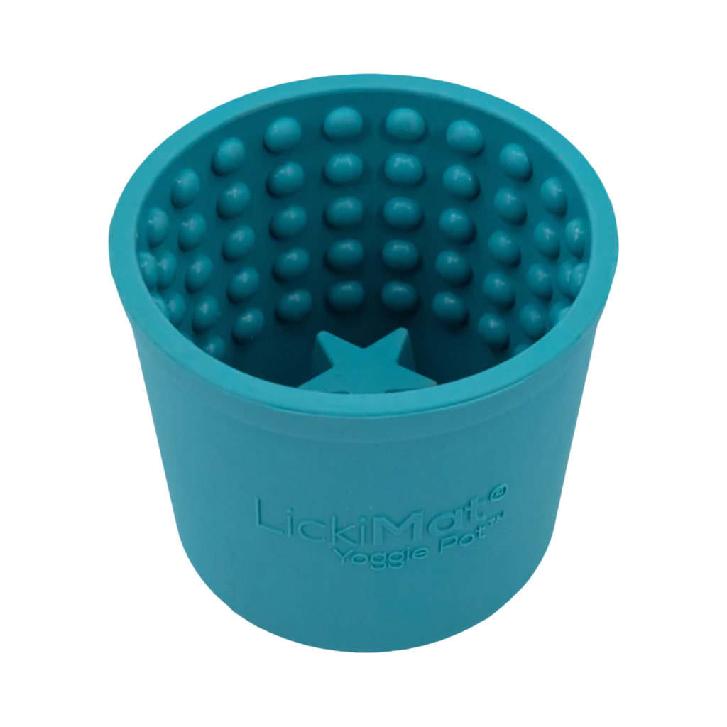 Gobelet turquoise foncé vu de face