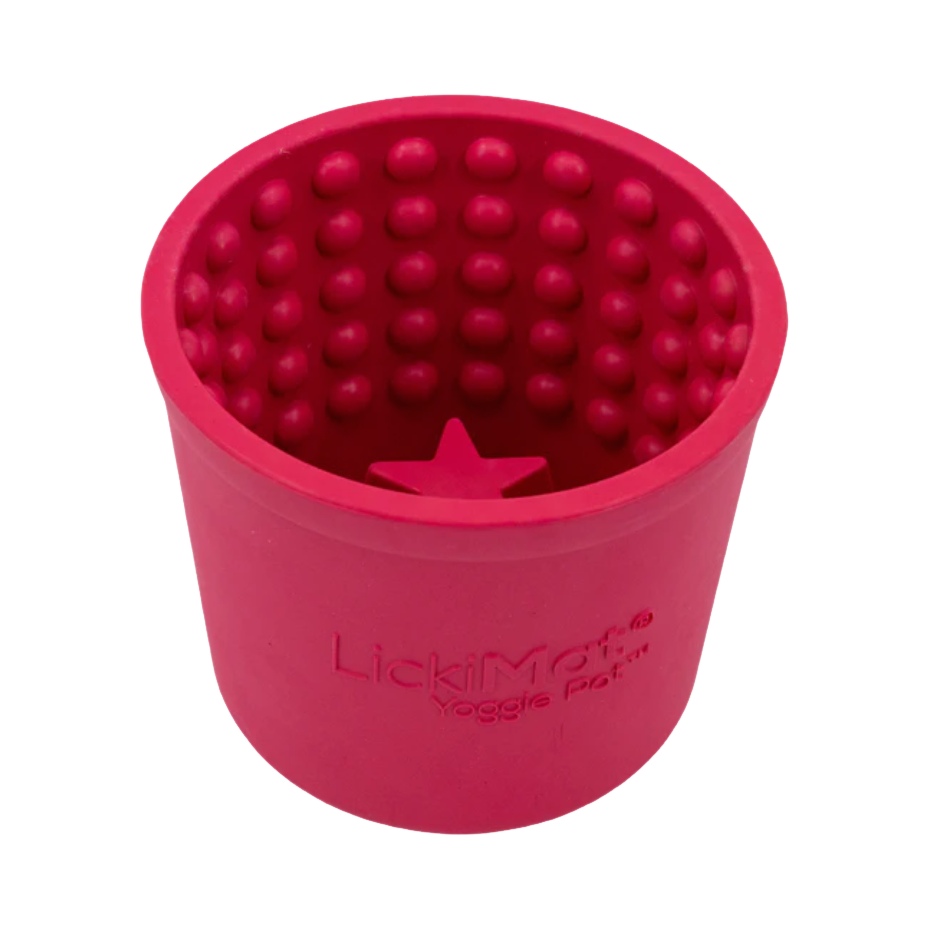 Gobelet framboise vu de face